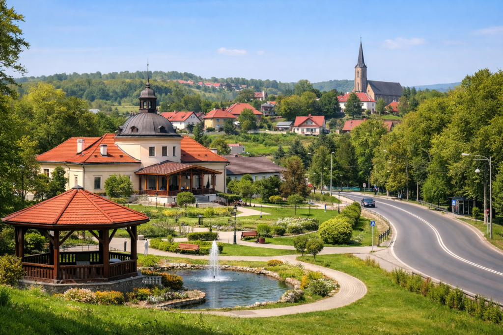 Park Zdrojowy i uzdrowisko w Swoszowicach